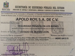 permiso 2017 del estado